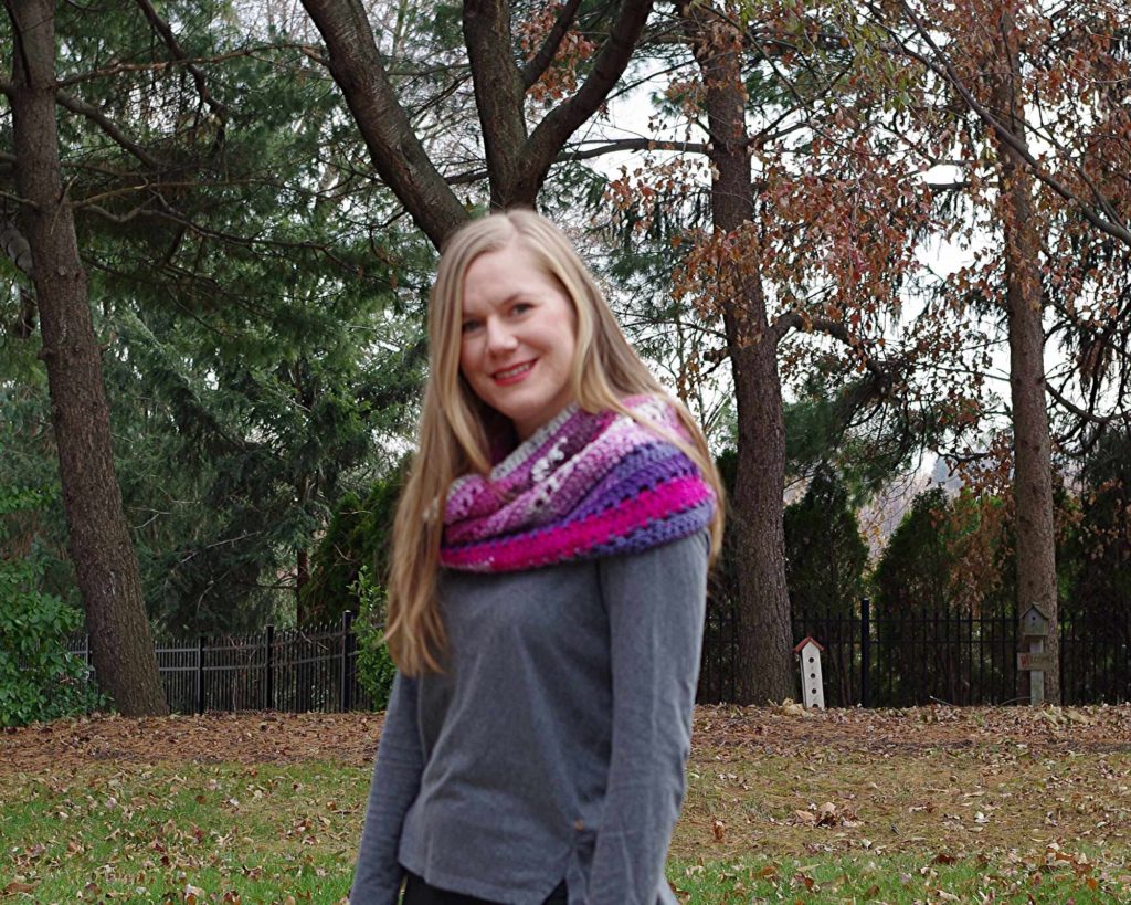 my version of cowl by Crochet bird
