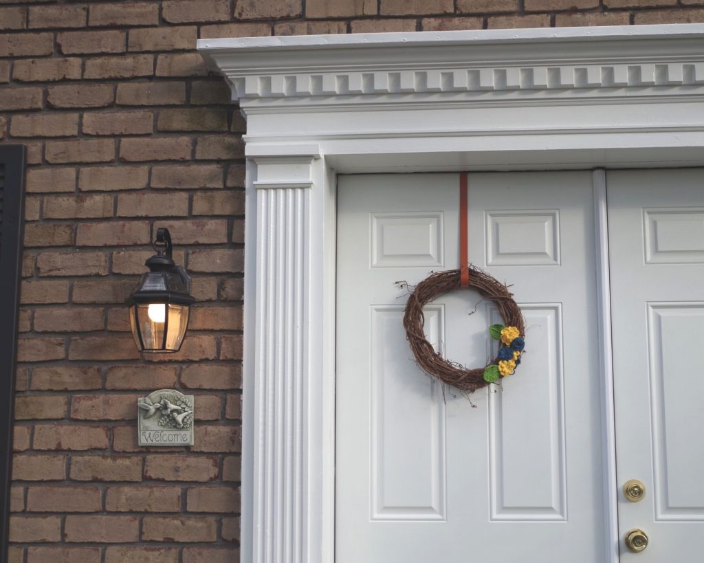 Front door wreath