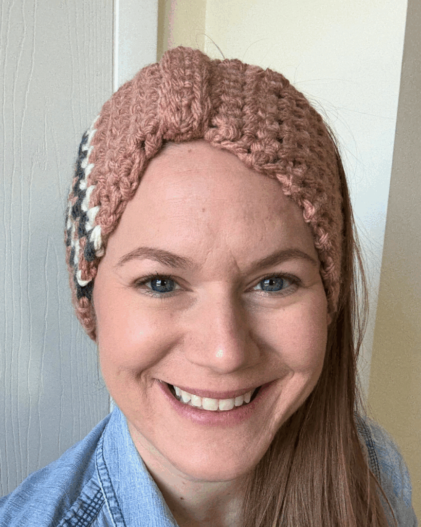 Crochet Linen Stitch Headband Pattern
